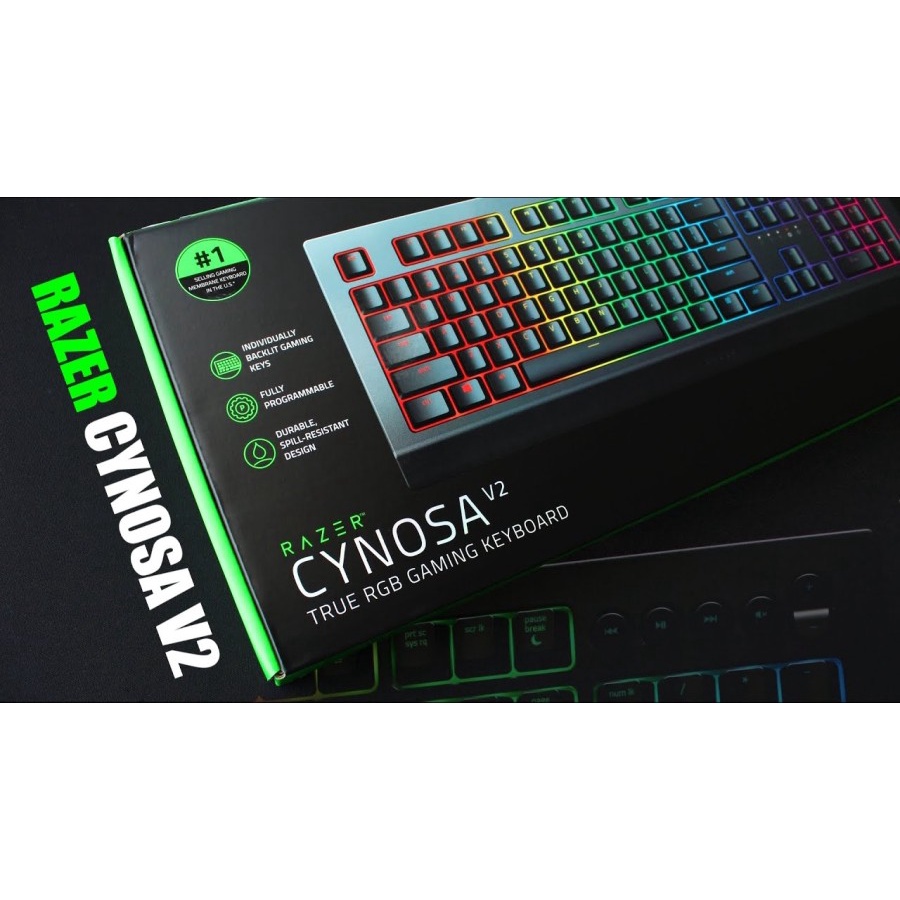 Razer Cynosa V2 Chroma - RGB Gaming Keyboard