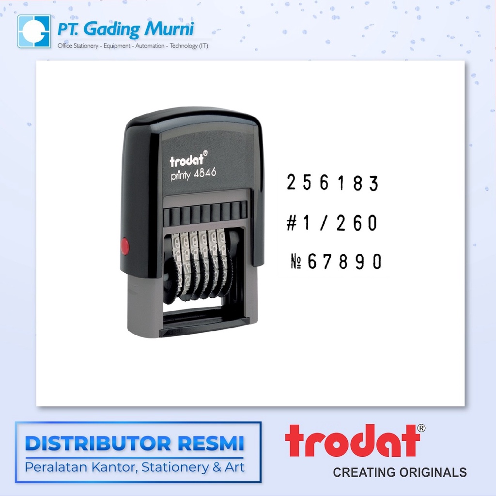 TRODAT STEMPEL PRINTY 4846