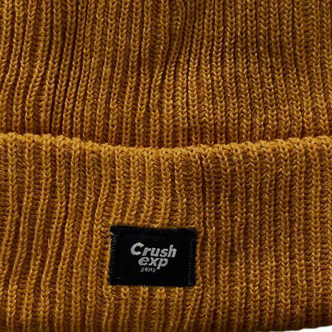 CRUSH EXP Topi Kupluk Beanie STC0139 - YELLOW