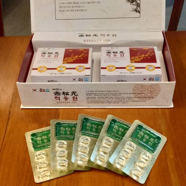 [60] Red Pine Oil Korea / Pinus Merah Korea (Jeok Song Won) 100% ORIGINAL