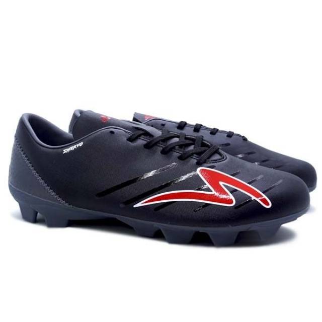 TERBARU sepatu bola SPECS SWERVO GALACTICA PRO FG black/dk cool grey/red