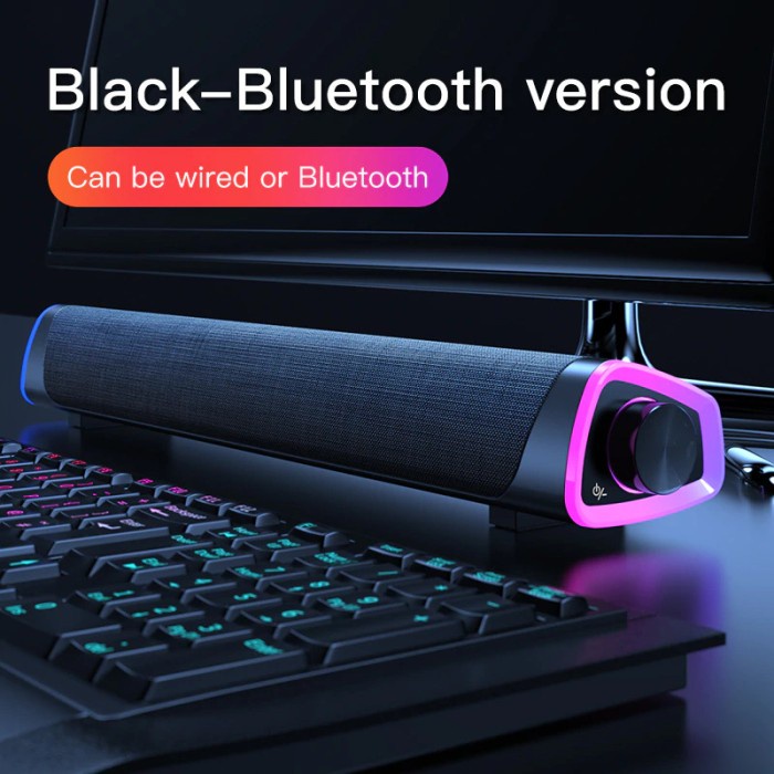 Niye Bluetooth Soundbar Home Theater HiFi 3D Surround - V-112