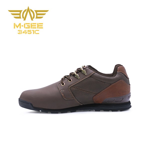 MGEE Men RIDER Boots Shoes - Coffee