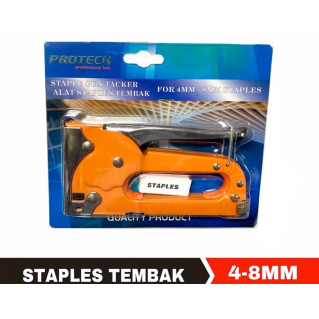 

Staples Tembak Staples Gun Gun Tacker 4-8mm