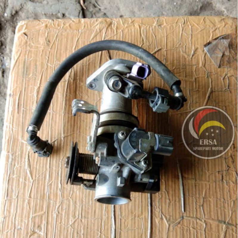 Throttle Body Throtel Body Vixion New Set Injector Throttle Body New Vixion Original Copotan