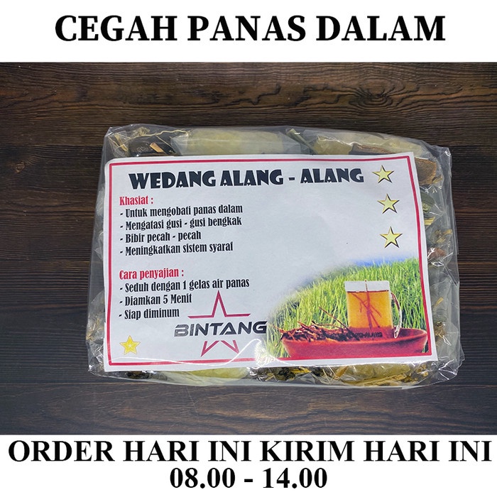 

Wedang Alang Alang Minuman Wedang Rempah Buat Panas Dalam Bibir Pecah2 (BERKUALITAS)