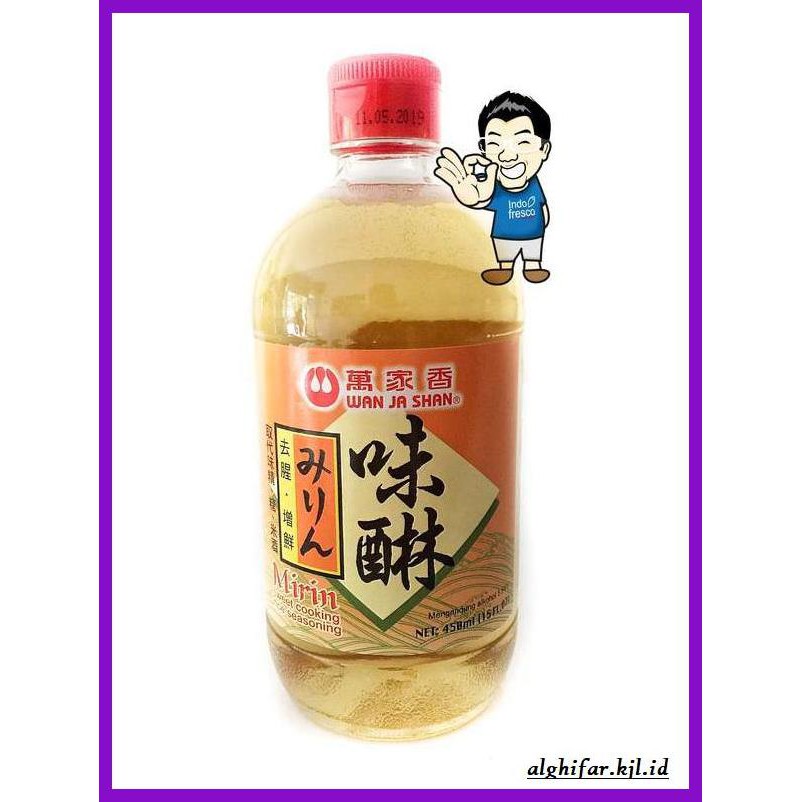 

gnidderdsaus- wan ja shan mirin/ arak masak- 450 ml -asliiiiii.