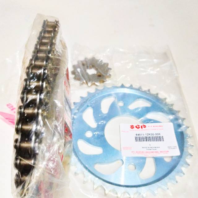 GEAR SET SUZUKI SATRIA FU INJEKSI ORI SGP 27000-12K00-KIT