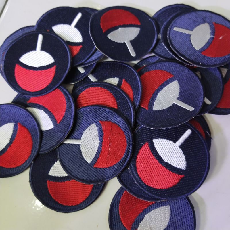 emblem patch bordir logo uchiha