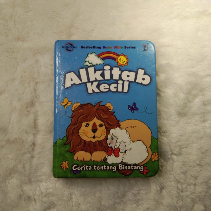Buku Alkitab anak preloved second ALKITAB KECIL Cerita tentang Binatang