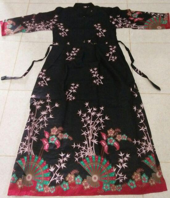 Batik Couple Keluarga Sania Ruffle Ori Ndoro Jowi Dnt Kipas