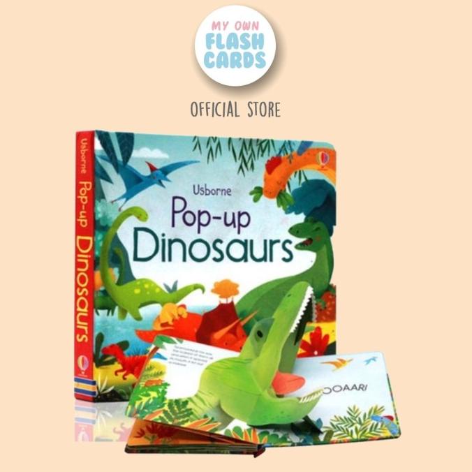 

Usborne Pop Up Dinosaurs Book - Buku Import Edukasi Anak Dinosaurus Thebest