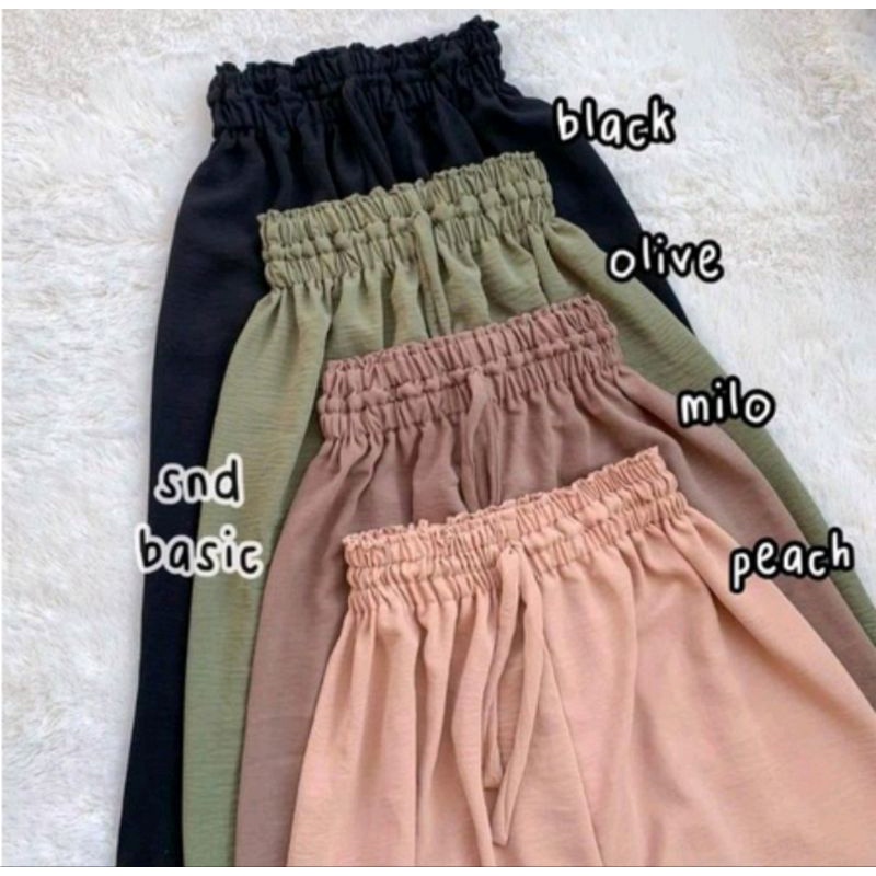 CELANA KULOT CRINKLE/RUBY KULOT CRINKLE