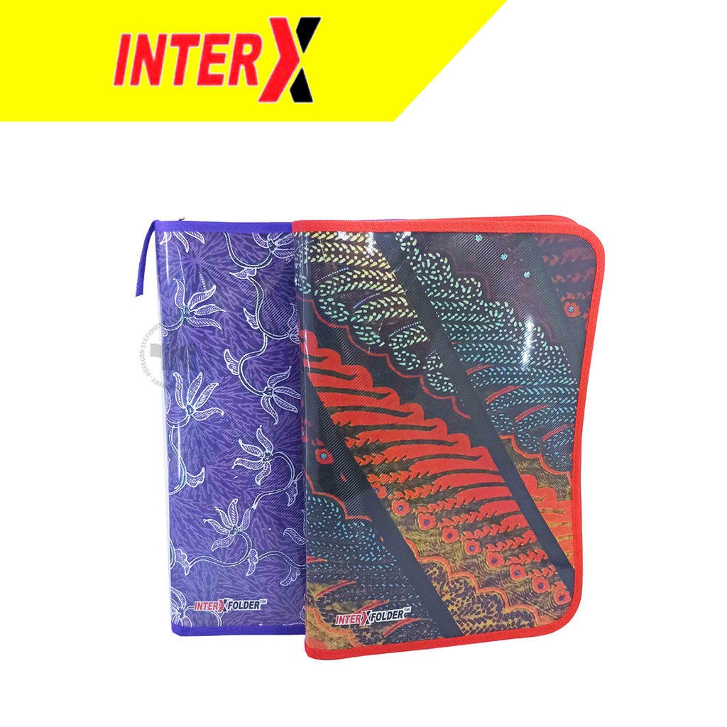 

InterX Zipper Bag F4 Motif Batik 600 Micron ZBX-400F (Muat 200 lembar)