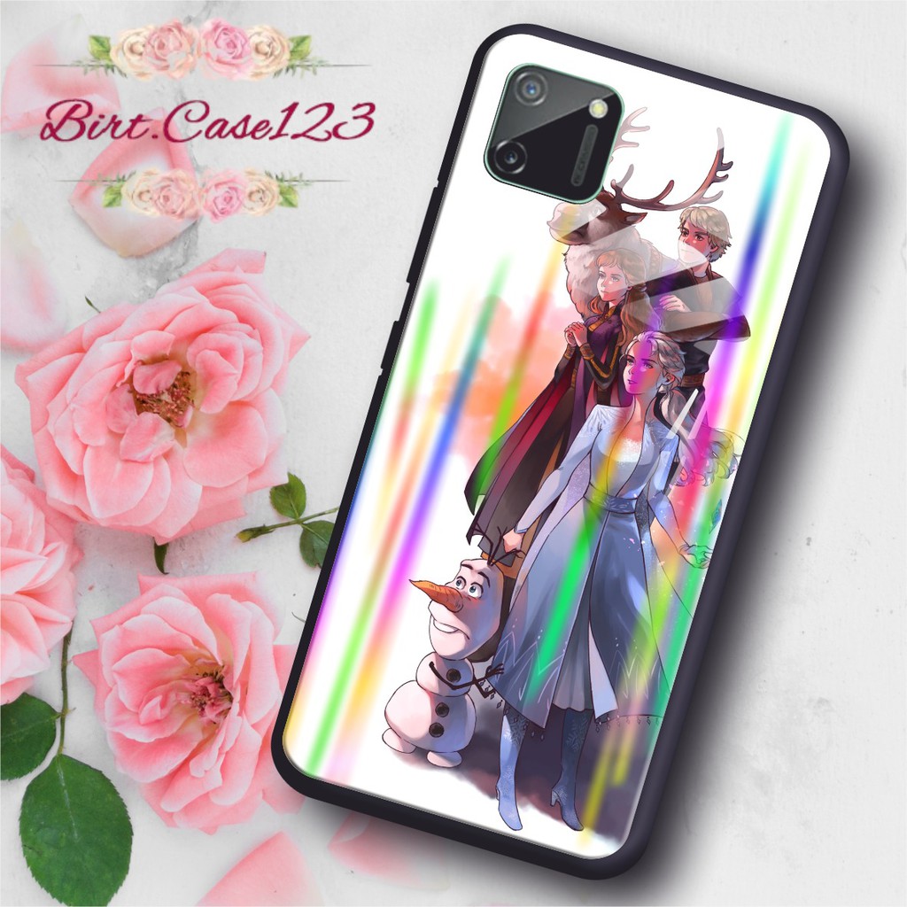 BC Case Gambar FROZEN back case glass aurora xiaomi redmi 4a 5a 6a 7a 8a 4x note4 note4x note5 ETC