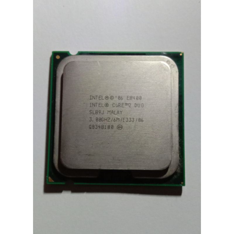 PROCESSOR INTEL CORE 2 DUO E8400 3.00ghz FREE FAN PROSESOR