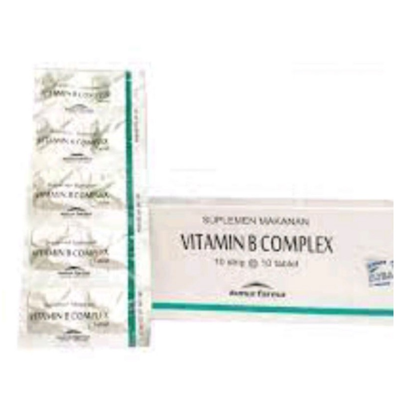 Jual VITAMIN B COMPLEK Strip | Shopee Indonesia