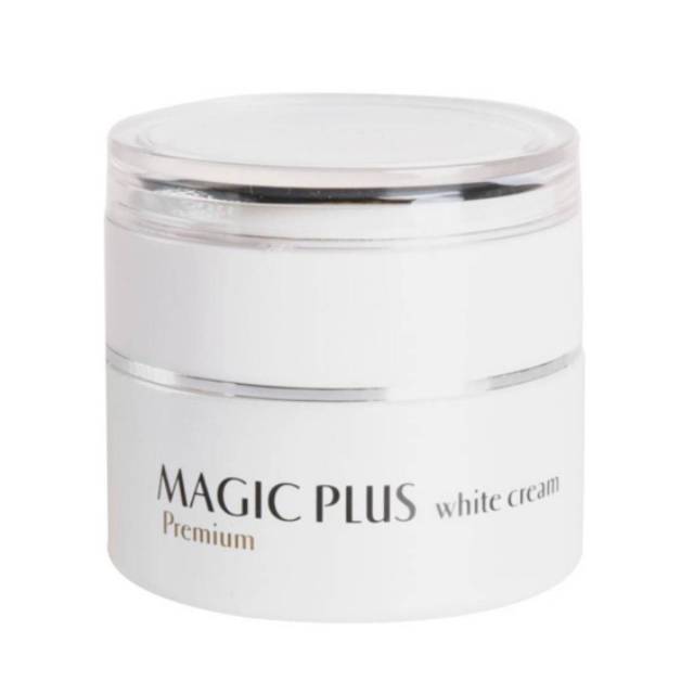 magic plus white cream 1 botol 35gram ORIGINAL
