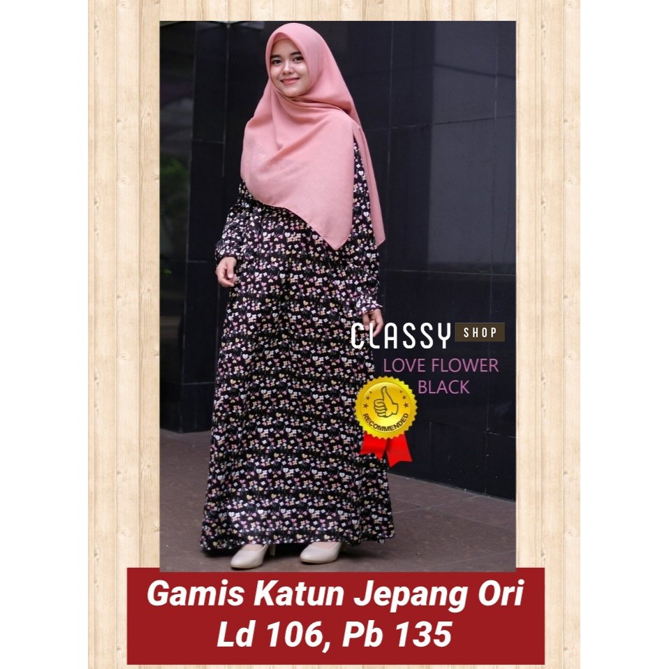 Gamis Katun Jepang Ori