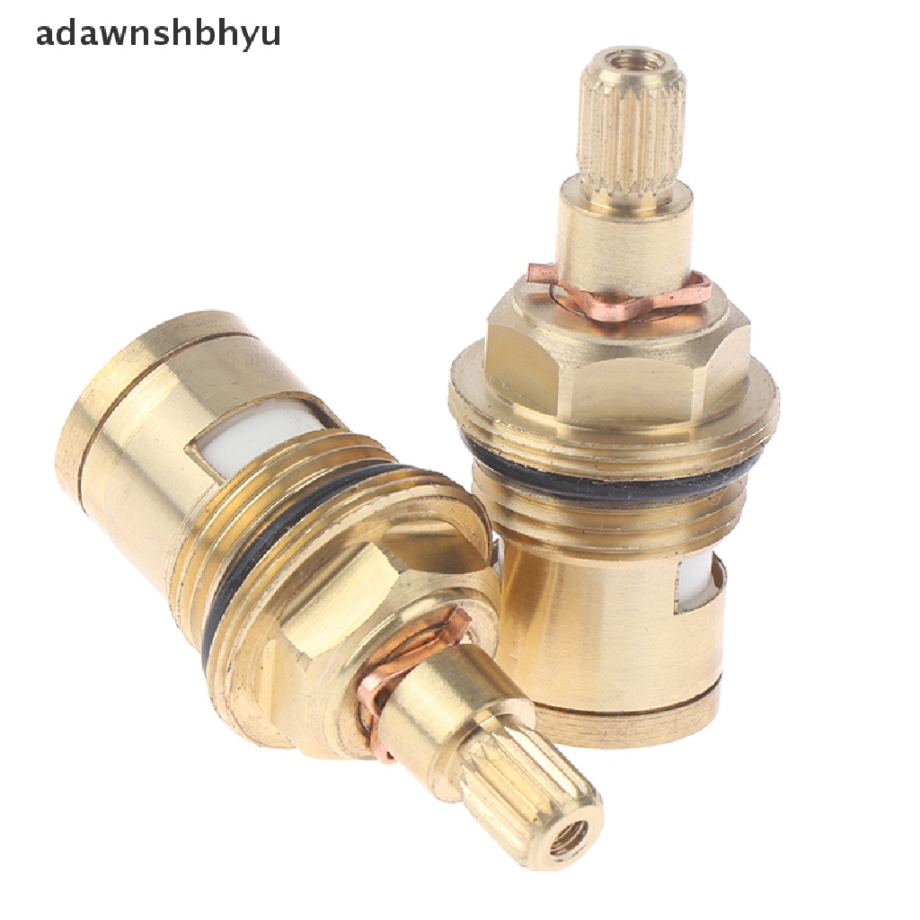 Adawnshbhyu 2Pcs 1per2 &quot;Anti Keran cartridge valve Keramik disc gland quarter turn 20tooth