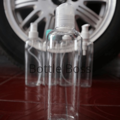Botol PressTop 250ML 100ML PET PLASTIK SABUN HANDSANITIZER HANDBODY BOTOL KECANTIKAN BOTOL SERBAGUNA