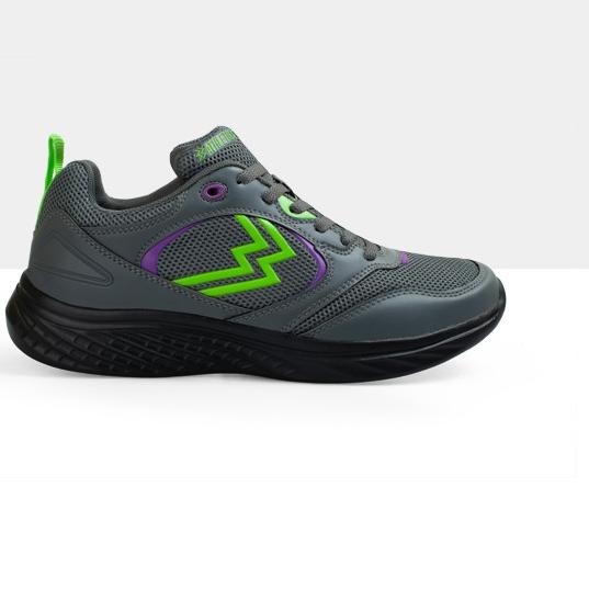 Stok terbatas.. Athletica Official Shop - Lombard Grey Black | Sepatu Running | Sepatu Olahraga