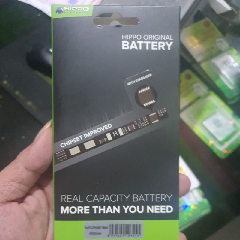 BATERAI BATTERY BATEREI batre hippo XIAOMI POCOPHONE F1 BM4E 4000 MAH original