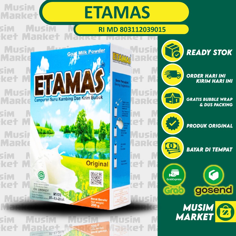 

Susu Bubuk Kambing ETAMAS Original 200Gr