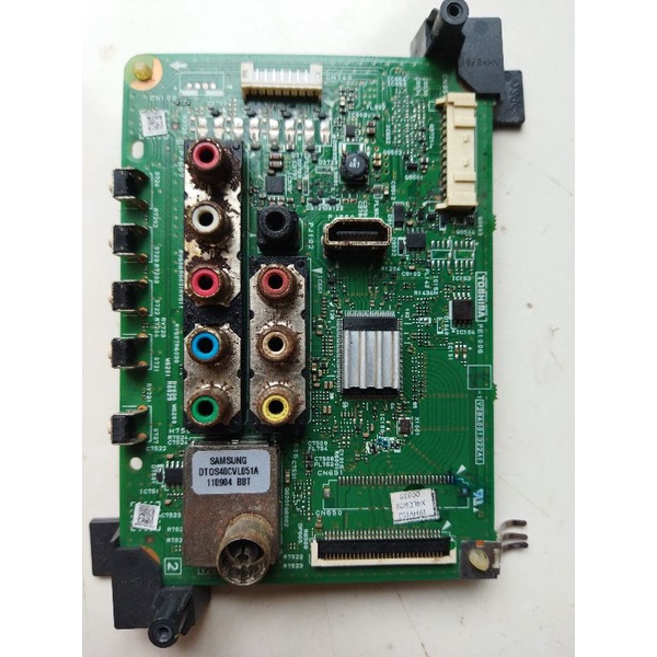 MAINBOARD TOSHIBA + PSU / BEKAS