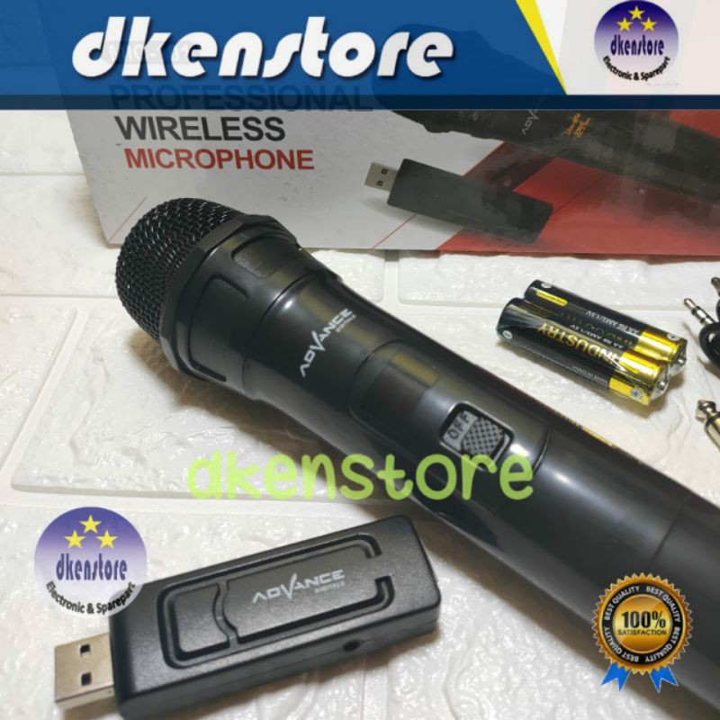 Mic Wireless Advance 101 karaoke