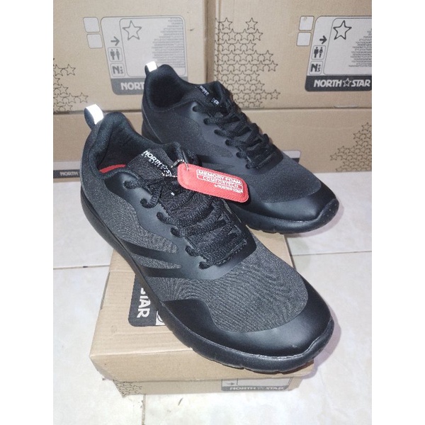 SEPATU NORTH STAR FULL BLACK