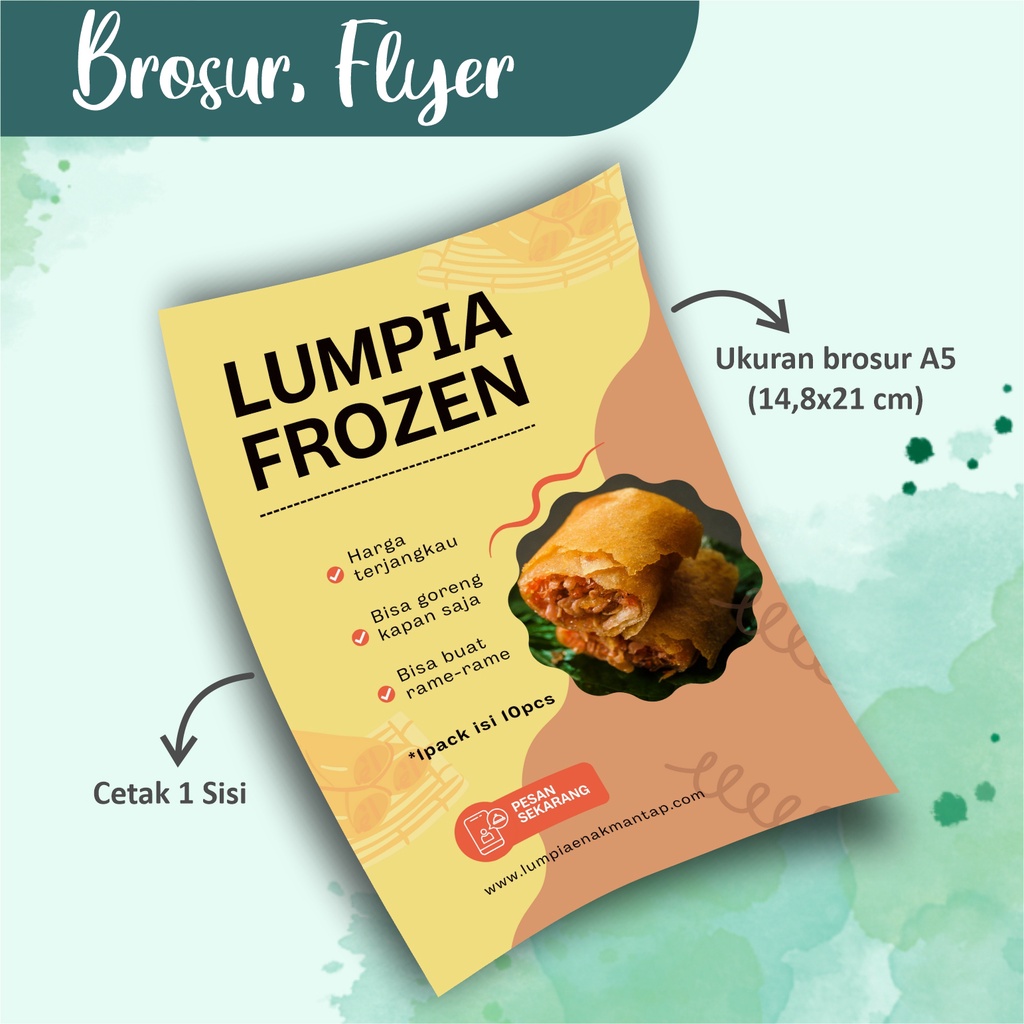 

Print - Cetak Brosur A5 MURAH 1 Sisi - GRATIS DESAINNN