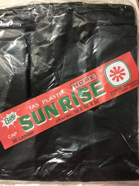 Kresek Kecil Sunrise Uk. 15x24 Cm / Kresek Sunrise 15x24x02