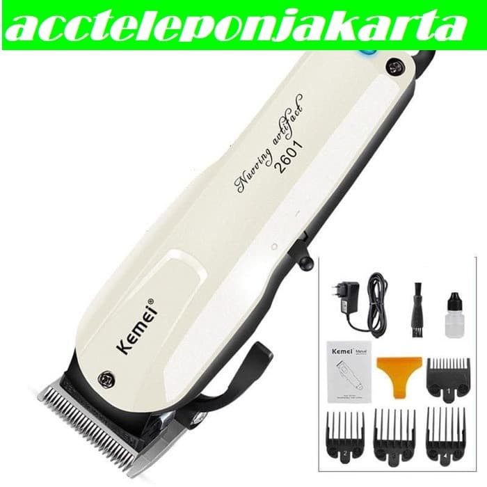 Alat Mesin  Cukur  Rambut  Rechargeable Kemei  KM 2601 