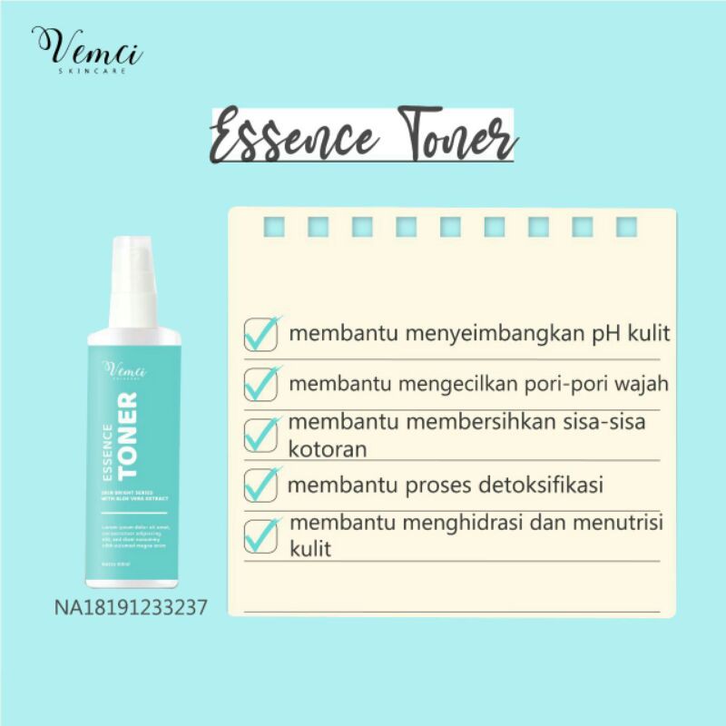 Vemci skincare Toner