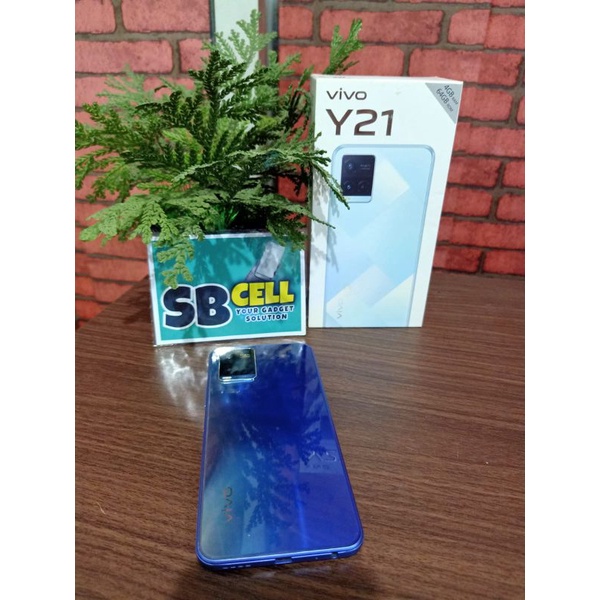 Jual VIVO Y21 4/64GB SECOND/BEKAS FULLSET ORIGINAL Indonesia|Shopee