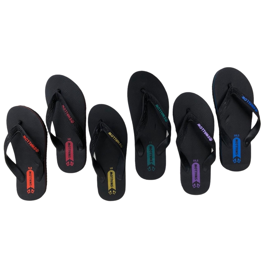 SANDAL JEPIT BY SWALLOW BLACK PEARL M - 02-3