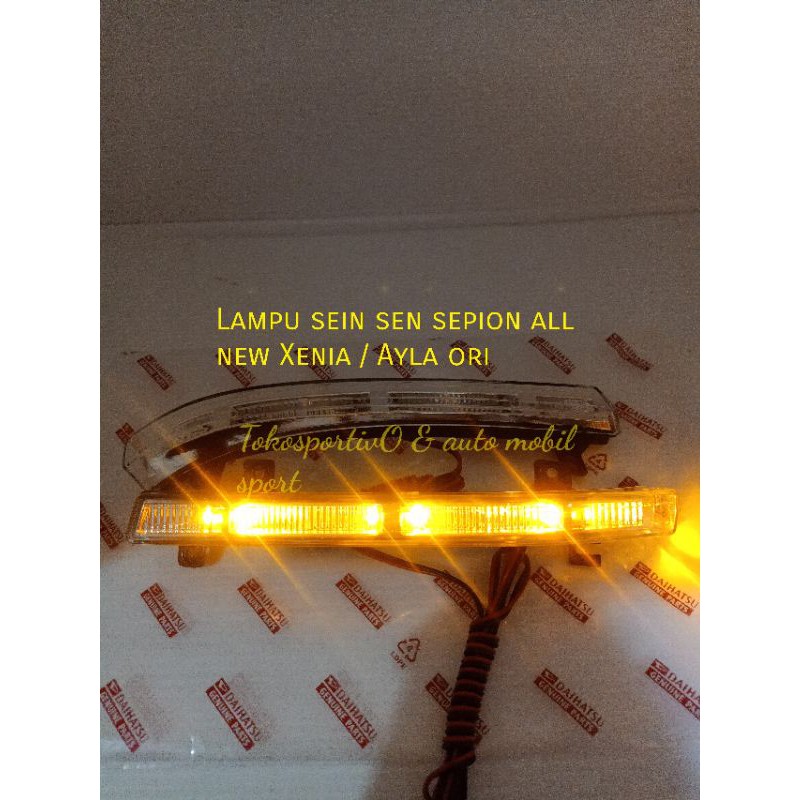 Lampu sein sen sepion Daihatsu all new.xenia / ayla original Lampu sen sepion Xenia ayla