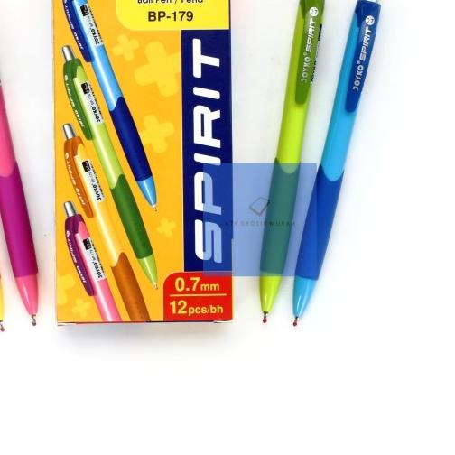 

۩ Pulpen Joyko Spirit BP-179 HITAM ( Perlusin ) ◄