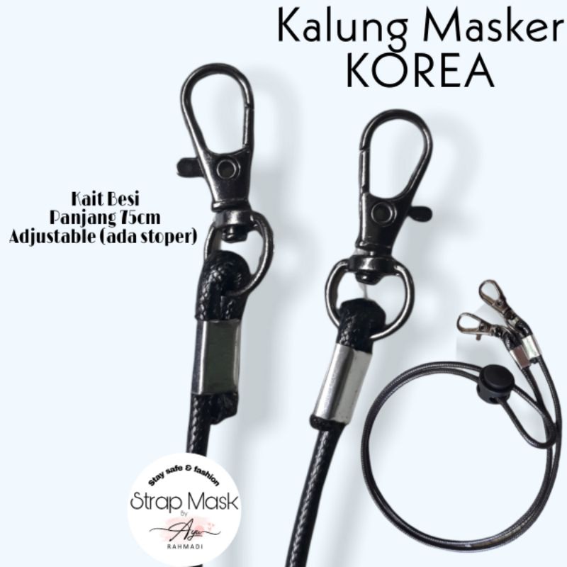 kalung Masker Tali Masker Strap Masker Lanyard Masker Korea premium