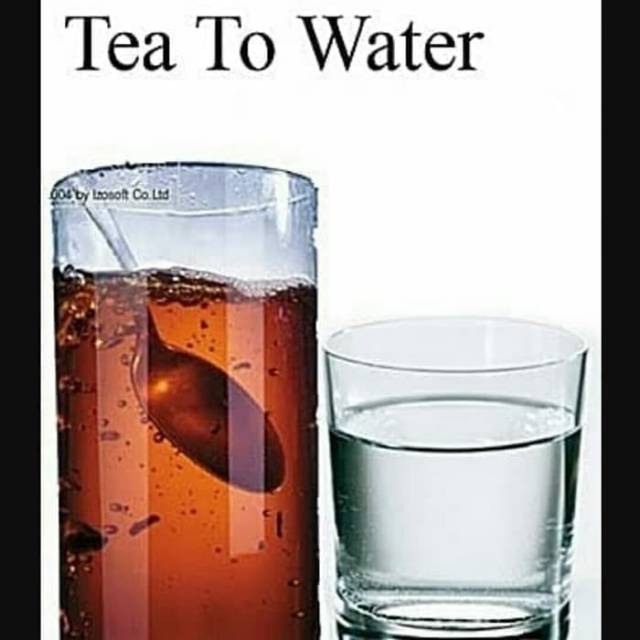 Alat sulap tea to water