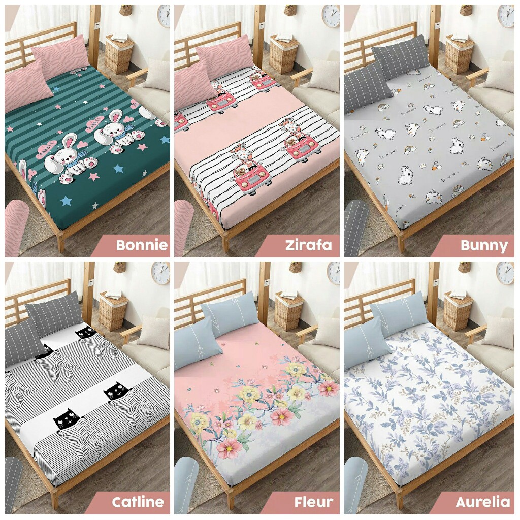RC Kintakun Sprei Ukuran 160x200 Wiyata Nurmala Kirana Graciela Widia Naraya Indira Amerta