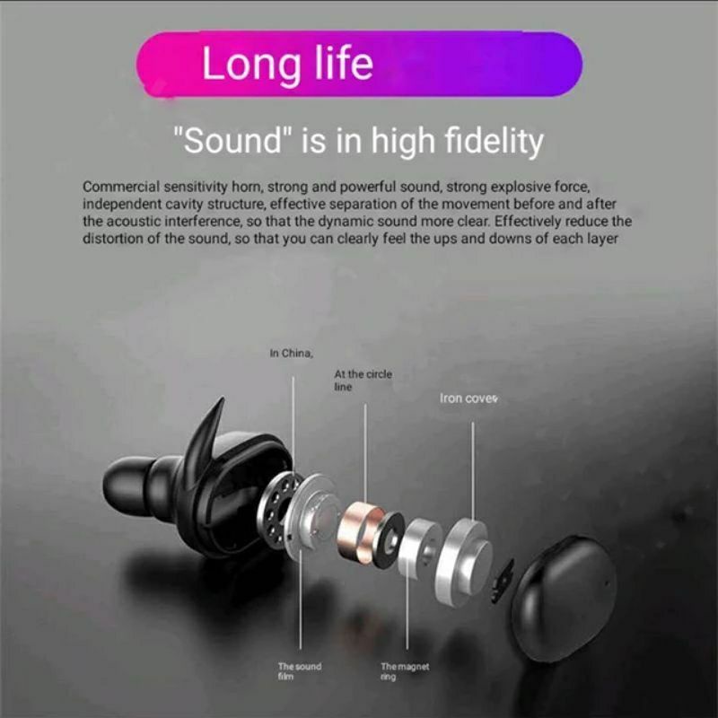 Headset Bluetooth Tws-4/Earphone Wireless Tws 4/Tws Bluetooth Mikropon 5.0 In Ear headphone