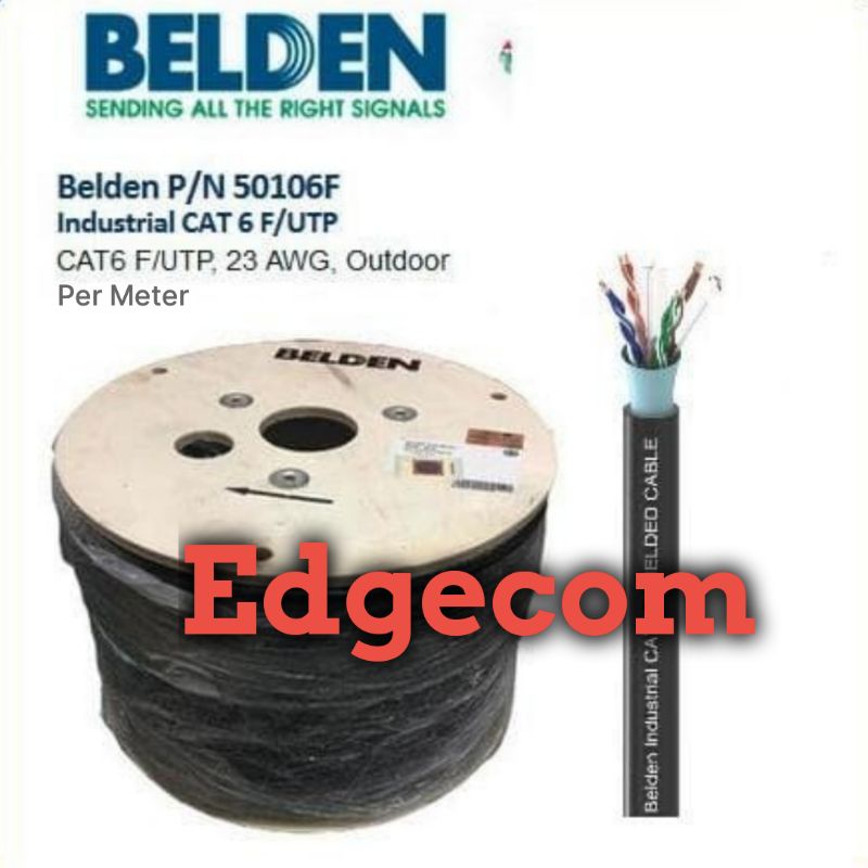 Kabel Lan RJ45 Cat6 STP Outdoor Belden Original Permeter/Perpcs