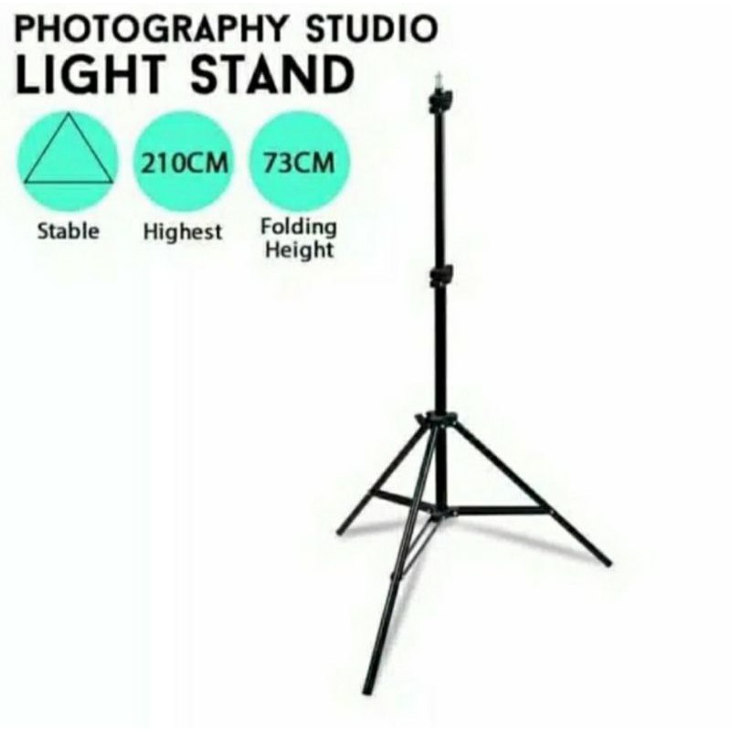 Tripod tinggi 2 meter plus holder hp kamera tripod besar