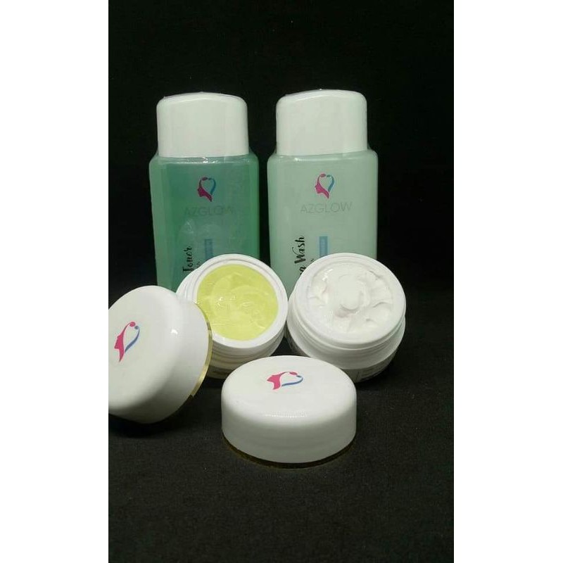azglow skincare Acne atasi wajah berjerawat