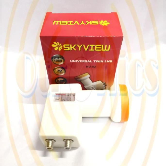 Lnb Parabola Kuband offset out 2 Receiver otron1c5 Kualitas Baik