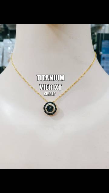 Kalung rante titanium,anti karat,awet,gak luntur,tahan lama