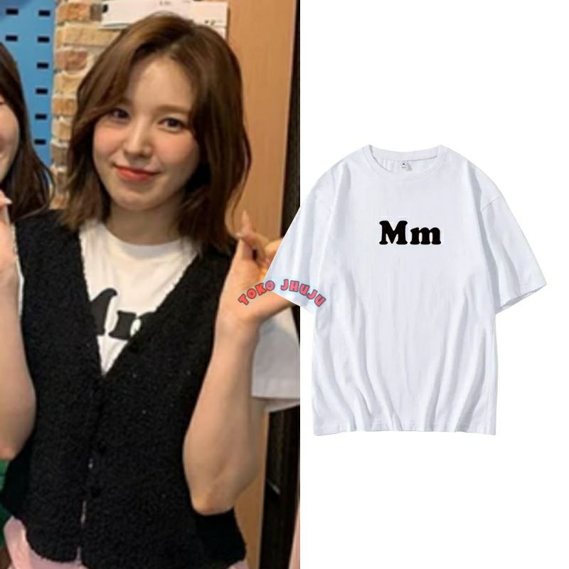 Baju Kaos Wendy Red Velvet sablon Mm