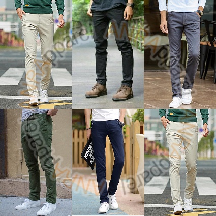 CELANA PANJANG CHINO PENSIL SLIMFIT PRIA |  Chinos Cino Cowok